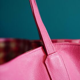 Pink Sasha Tote Bag detail